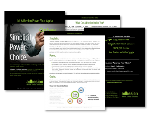 Adhesion Portfolio Solutions Brochure